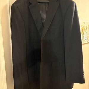 Black wool blazer